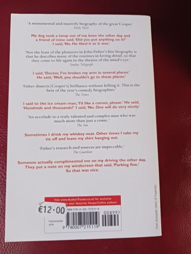 Tommy Cooper/ Biography/ John Fisher / 2007