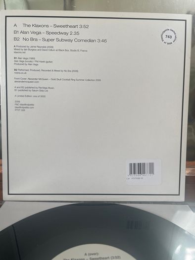 The Klaxons / Alan Vega / No Bra - #6 Alan Vega 70th Birthday Limited Edition EP Series
