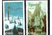 2010 Ireland Europa (Children's Books: 55c The Happy Prince &amp; 82c Gulliver's Travellers) Commemorative Stamps Mint Never Hinged (MNH)