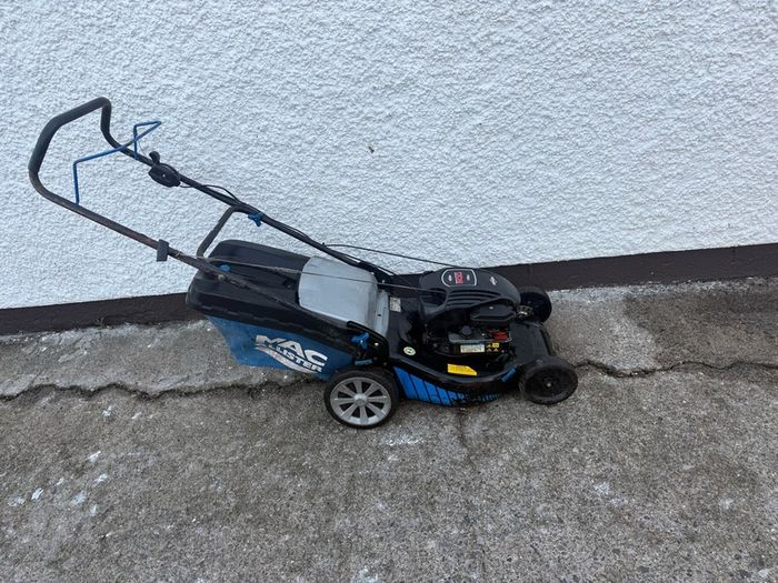 petrol lawnmower