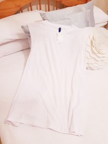 White Muscle Top H&M - Size L