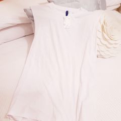 White Muscle Top H&M - Size L