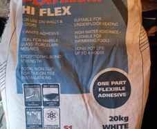 Evo-Stik Platinum Tile Adhesive Slow-Set Hi-Flex White 20kg