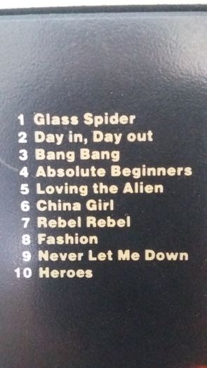 David Bowie: The Glass Spider  Tour Part 1 Vhs Pal Video Tape (RARE)