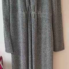 Silver sparkly dress