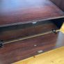 Rossmore Solid Mahogany Cabinet on Castors | Versatile TV Stand & Storage Unit Image 4