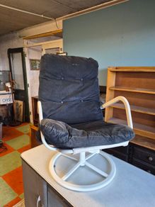vintage ikea swivel chair