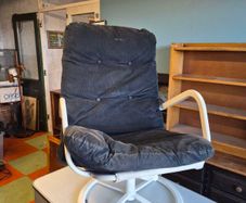 vintage ikea swivel chair