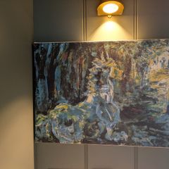 Canvas print on a wooden frame | Jack B. Yeats | For the Road