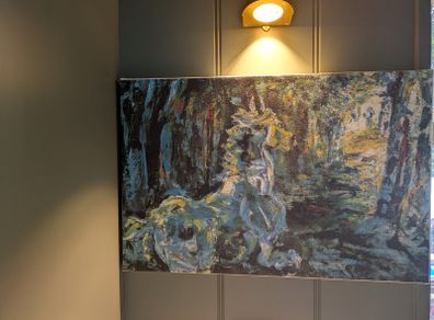 Canvas print on a wooden frame | Jack B. Yeats | For the Road
