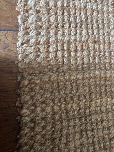 190 by 290 app woven brown rustic jute sisal hand knotted rug