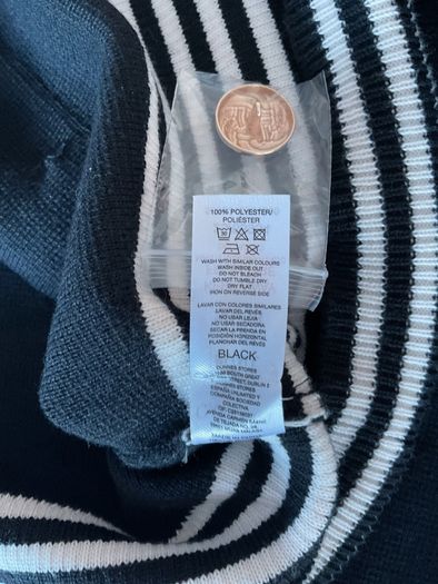 cardigan Bnwt size small gallery black cardigan with gold buttons