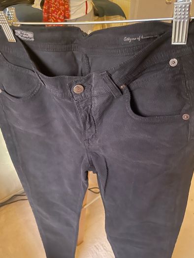 Citizens of Humanity black cord jeans