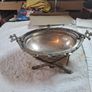 Victorian silver plated butter dish. Image 3