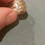 Unisex 925 Sterling silver knot ring Image 4