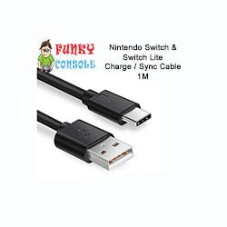 Nintendo Switch USB Type C Fast Charging Data Sync Charge Cable 1M Switch Lite