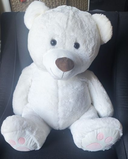Large White Teddy Bear