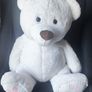 Large White Teddy Bear Image 3