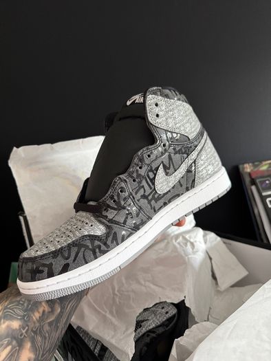 Brand new Jordan 1 High OG Rebellionaire UK8, pm for more pictures, enquiries etc.