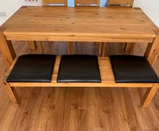 Dining table and chairs