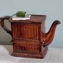 Rare Collectible Miniature Royal Albert 'Old Country Roses'  Welsh Dresser Teapot by Cardew Design Image 7