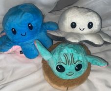 3 reversible teddys