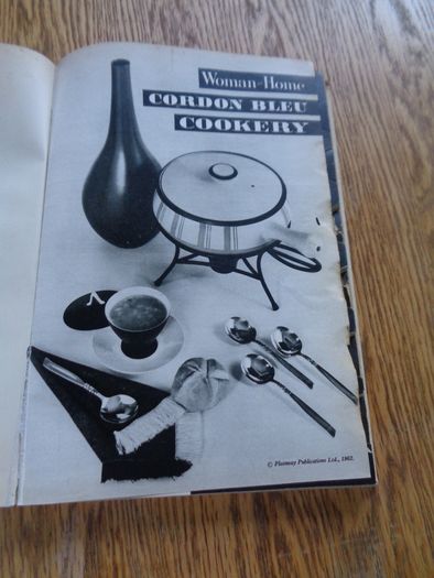Woman and Home - Cordon Bleu Cookery - Vintage Retro Cook Book