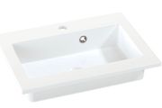 Clearance: Prima/Duet, 60cm wide, Mineral Marble Curved Bowl