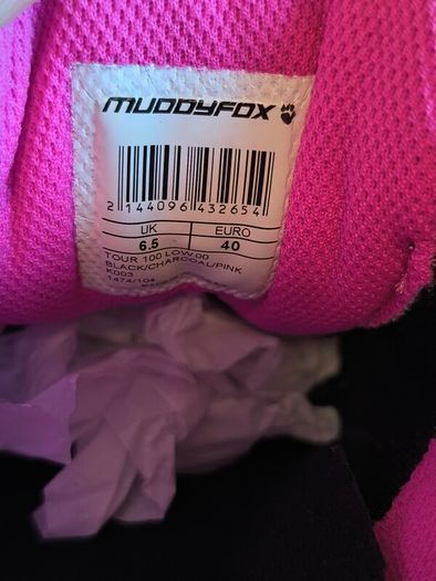 Muddyfox ladies cycling shoes uk 6.5 (eu 40)