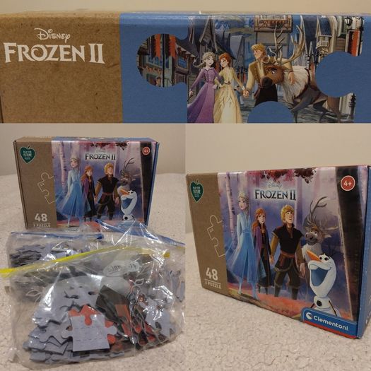 Disney Frozen 2 Jigsaw Puzzles X 3