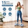 Ab Machine, Waist Twister Exercise Machine & Abdominal Twister Board 380LBS Capacity, 20dB Ultra-Quiet, Non-Slip Home Gym Equipment for Core & Stomach Workout Image 5