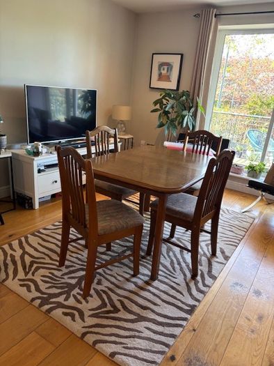 Oak Table and Chairs