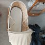 Moses Basket & Clevermama matress Image 2