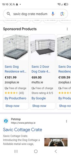 Dog crate Medium