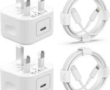 iPhone Charger [MFi Certified] 2Pack 20W PD USB C Power Adapter with 2Pack Fast Charging Cabe, USB C PD Wall Charger Plug and 6/6FT iPhone Charger Cable Compatible iPhone 15 14 13 12 11 Pro/Pro Max/Plus