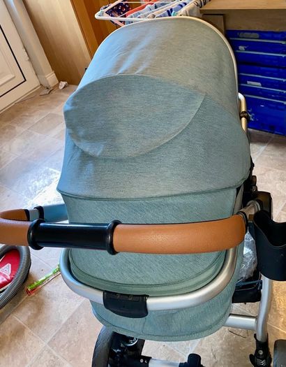 Sea Green Panorama XTI buggy & car seat
