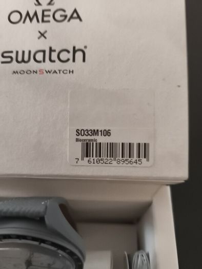 Omega + Swatch Speedmaster Moon watch