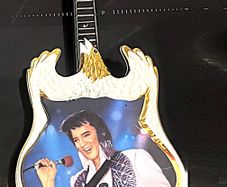 Elvis Presley Guitar Shaped Wall Plate