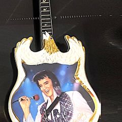 Elvis Presley Guitar Shaped Wall Plate
