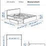 MALM Ikea bedframe Image 4