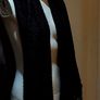 Black Scarf /Shawl Image 8