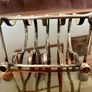 Antique Art Deco Silver Plated Toast Rack Made in England 4 Slice Rack Letter Rack Organiser Ball Feet Image 5
