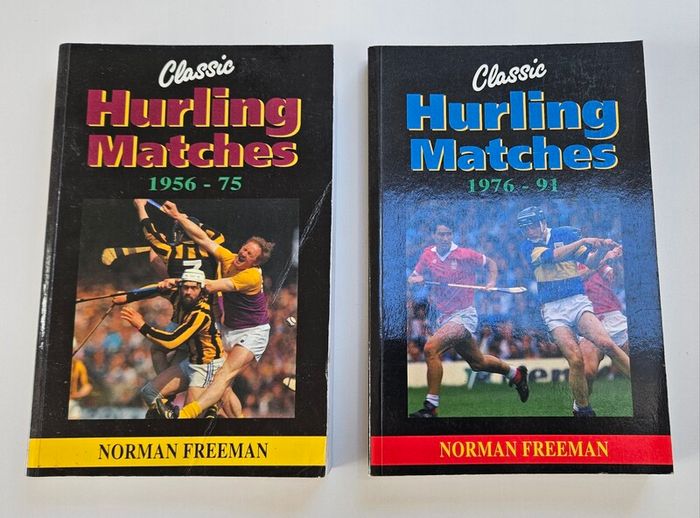 Classic Hurling Matches x 2 Books - Hurling Books - GAA History Books