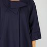 Joseph Ribkoff  New Navy Jacket Relaxed Fitting Jacket From Joseph Ribkoff   Length Is 37 Inches.    Further Reduced Image 3