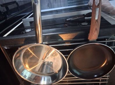 frying pans tower /IKEA