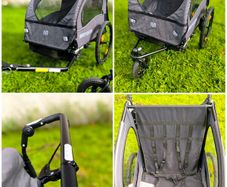 2-in-1 Bike Trailer & Jogging/Stroller