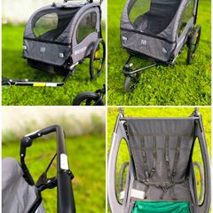 2-in-1 Bike Trailer & Jogging/Stroller