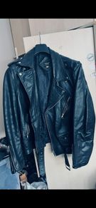 Vintage Leather Jacket (Motorbike style) Medium / Large