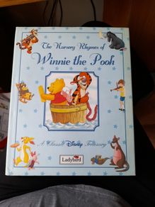 Winnie the Pooh hardback book of Nursery Rhymes