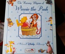 Winnie the Pooh hardback book of Nursery Rhymes
